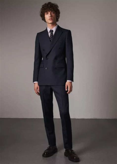 traje burberry hombre